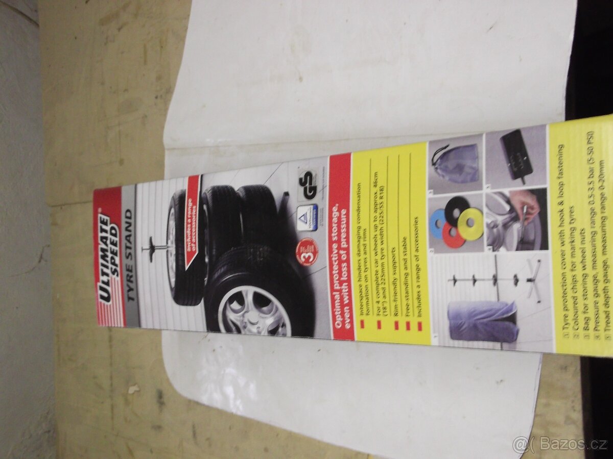 Stojan na kola-Tyre stand na 4 kompletní kola - 2