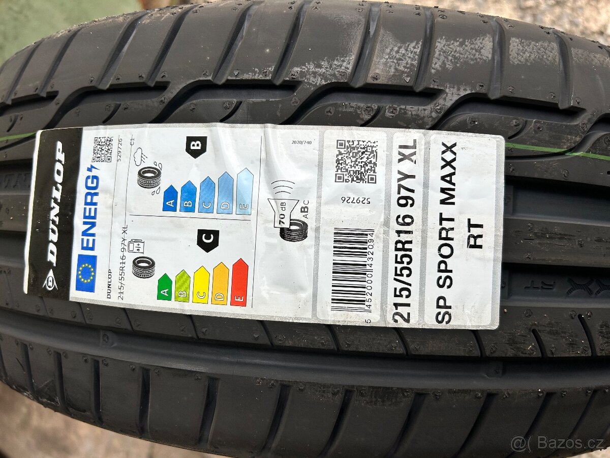 215/55/16 nové letní pneu - 2