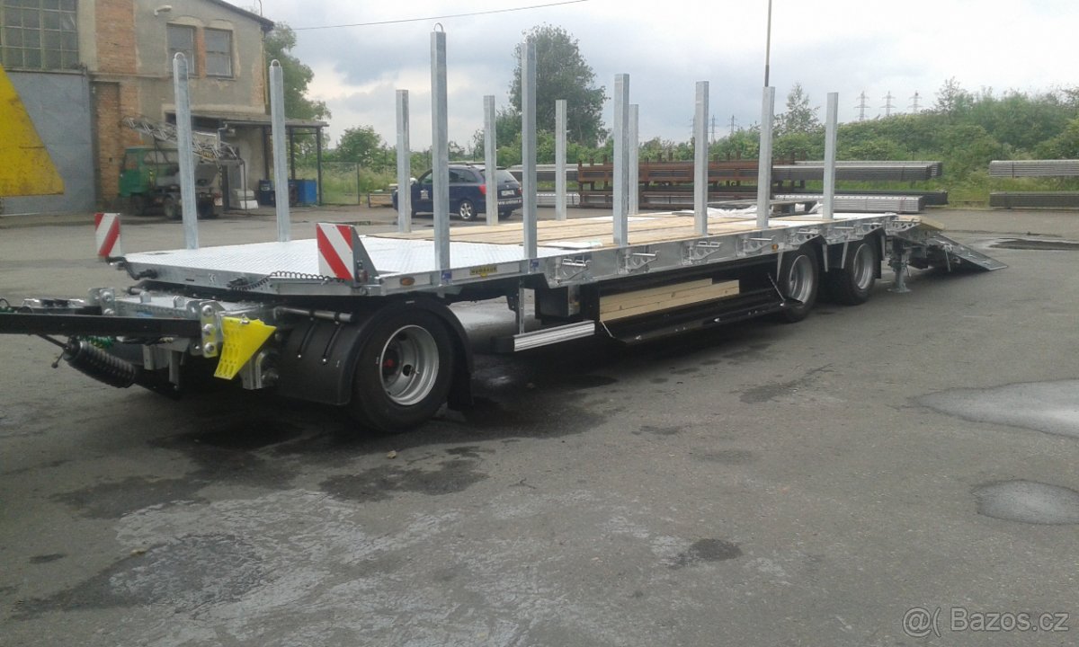 Podvalníkový přívěs HUMBAUR - 2