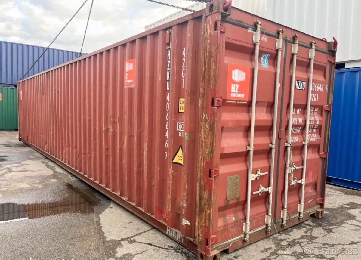Lodní kontejner 40 - 12 m DODÁNÍ ZDARMA - 2