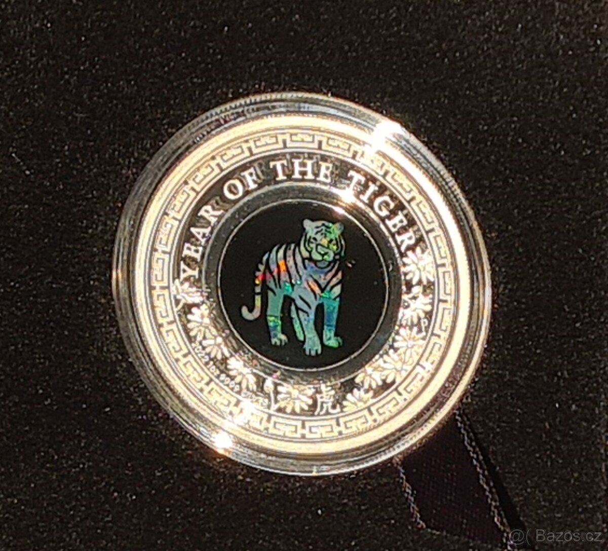 1 oz mince Rok tygra opal 2022 Year of the Tiger - 2