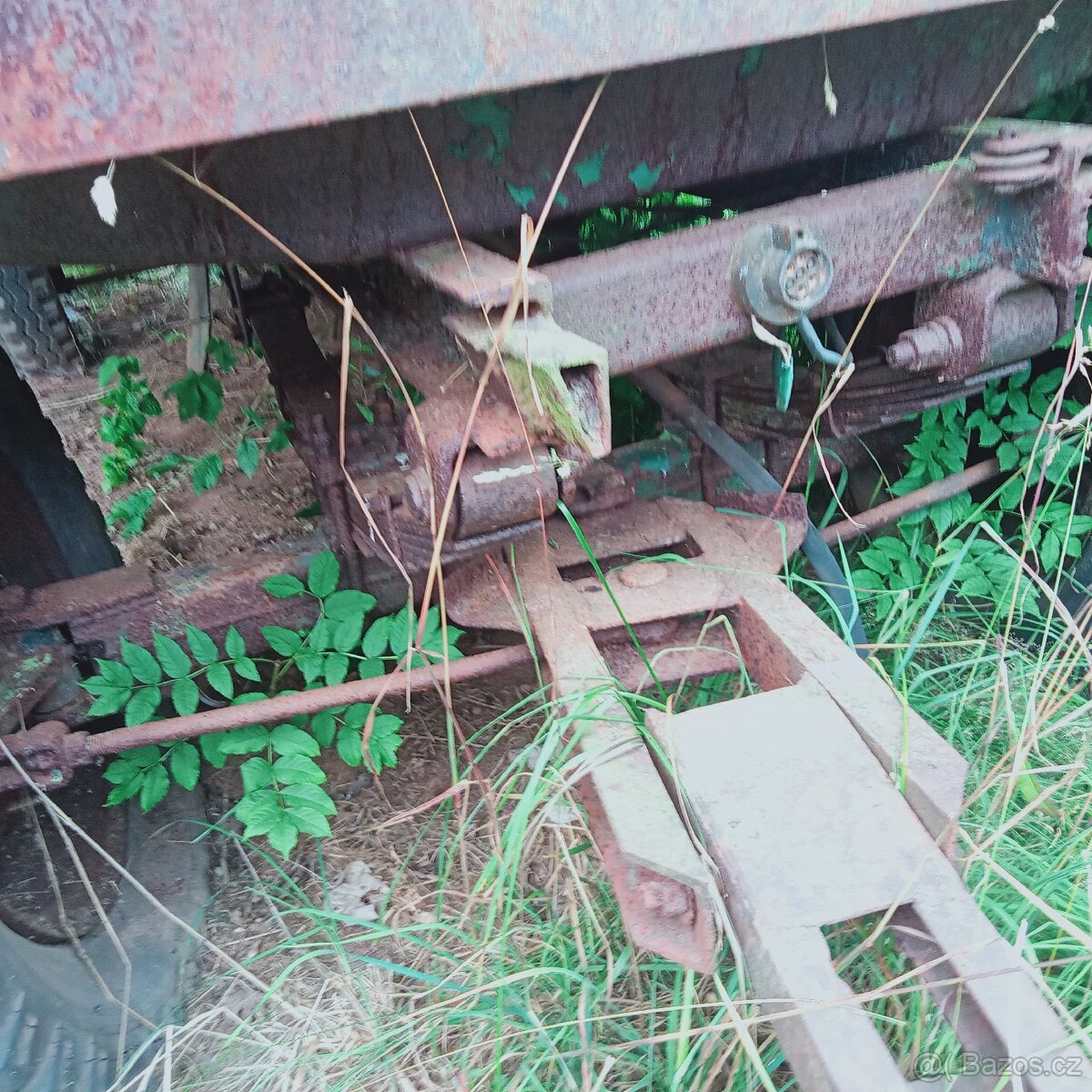 Vlek za traktor na renovaci - 2