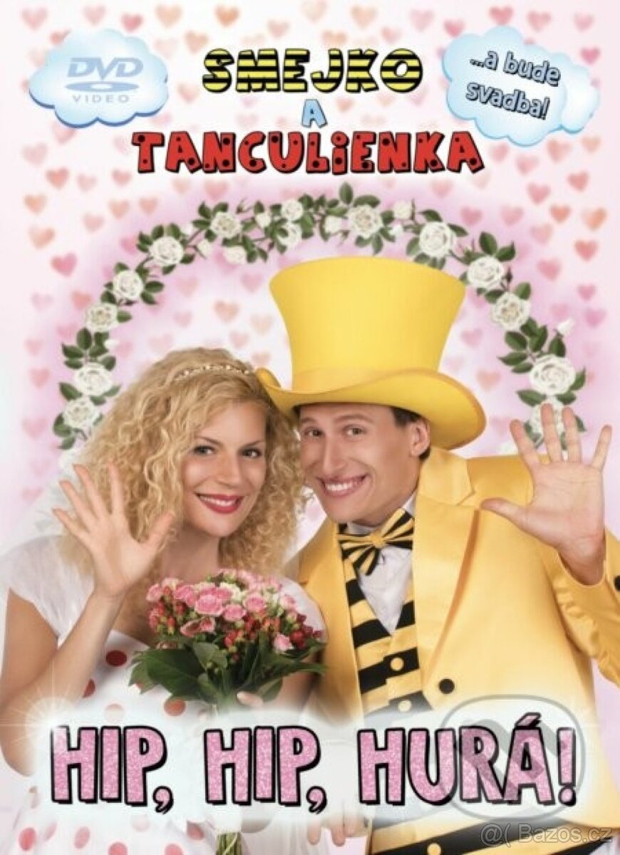 Orig dětské DVD-Smejko a Tancul.,Štístko a Poup., Michal-ČT - 2