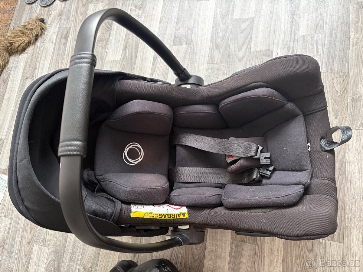 Dětská autosedačka Bugaboo BLACK + 2x base - 2