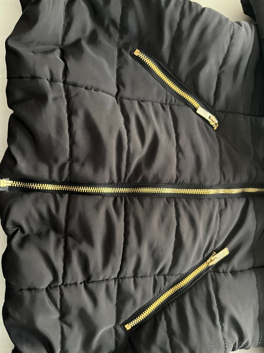 Zimní prošívaná bunda H&M vel 40 - 2