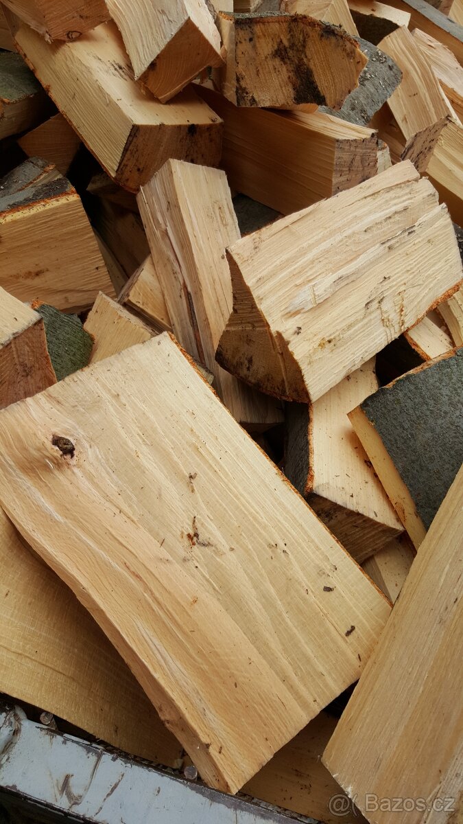 Nabízíme NEJLEVŇĚJŠÍ ŠTÍPANÉ PALIVOVÉ DŘEVO, 950 Kč/SPRM - 2