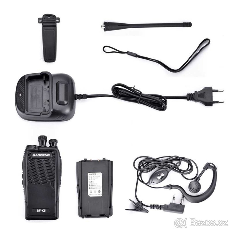 2 kusy vysílaček Baofeng BF-K5 - 2
