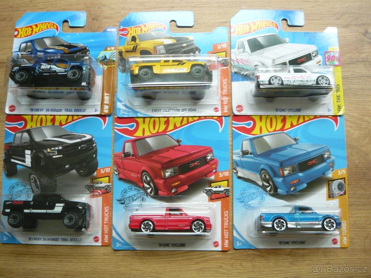 AUTÍČKA HOT WHEELS - 2