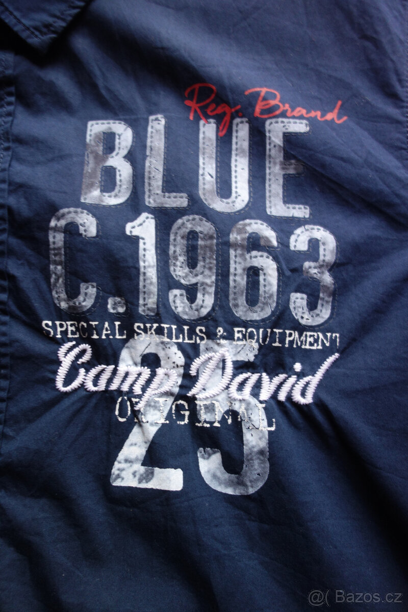 pánská košile CAMP DAVID vel XL - 2
