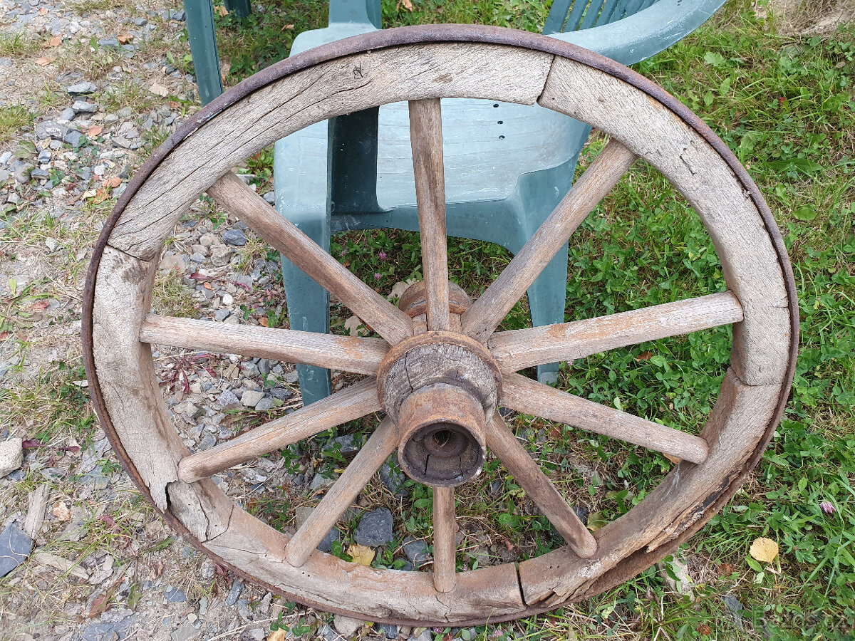 kola loukoťová, dekorace na chalupu - 2