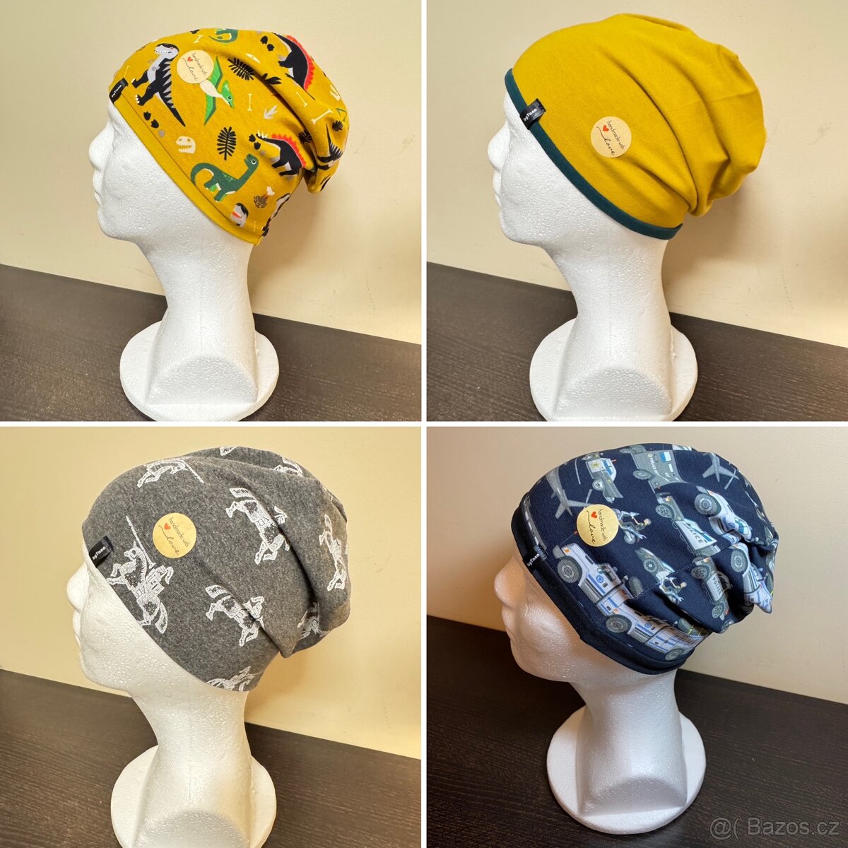 Nové čepice 2-4 roky - 2