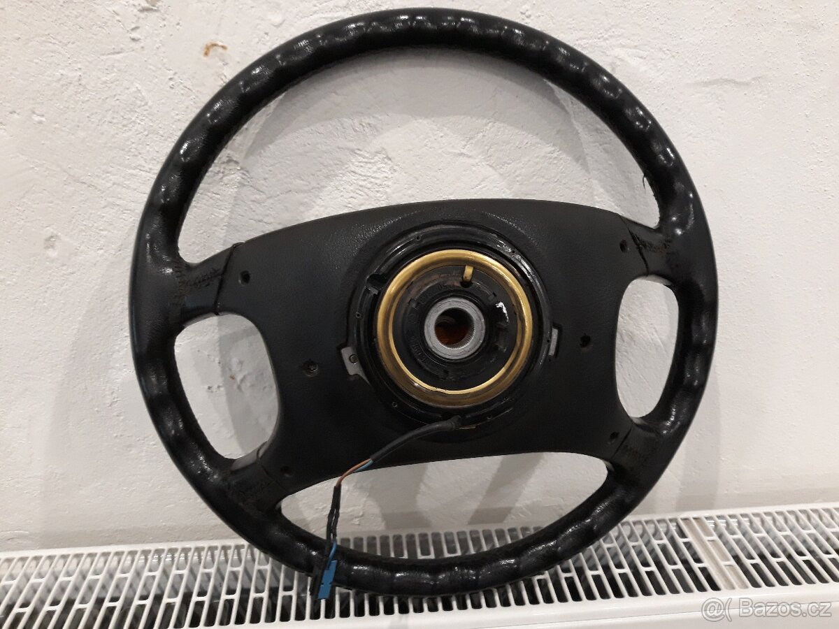 Bmw e32,e34 kožený volant - 2
