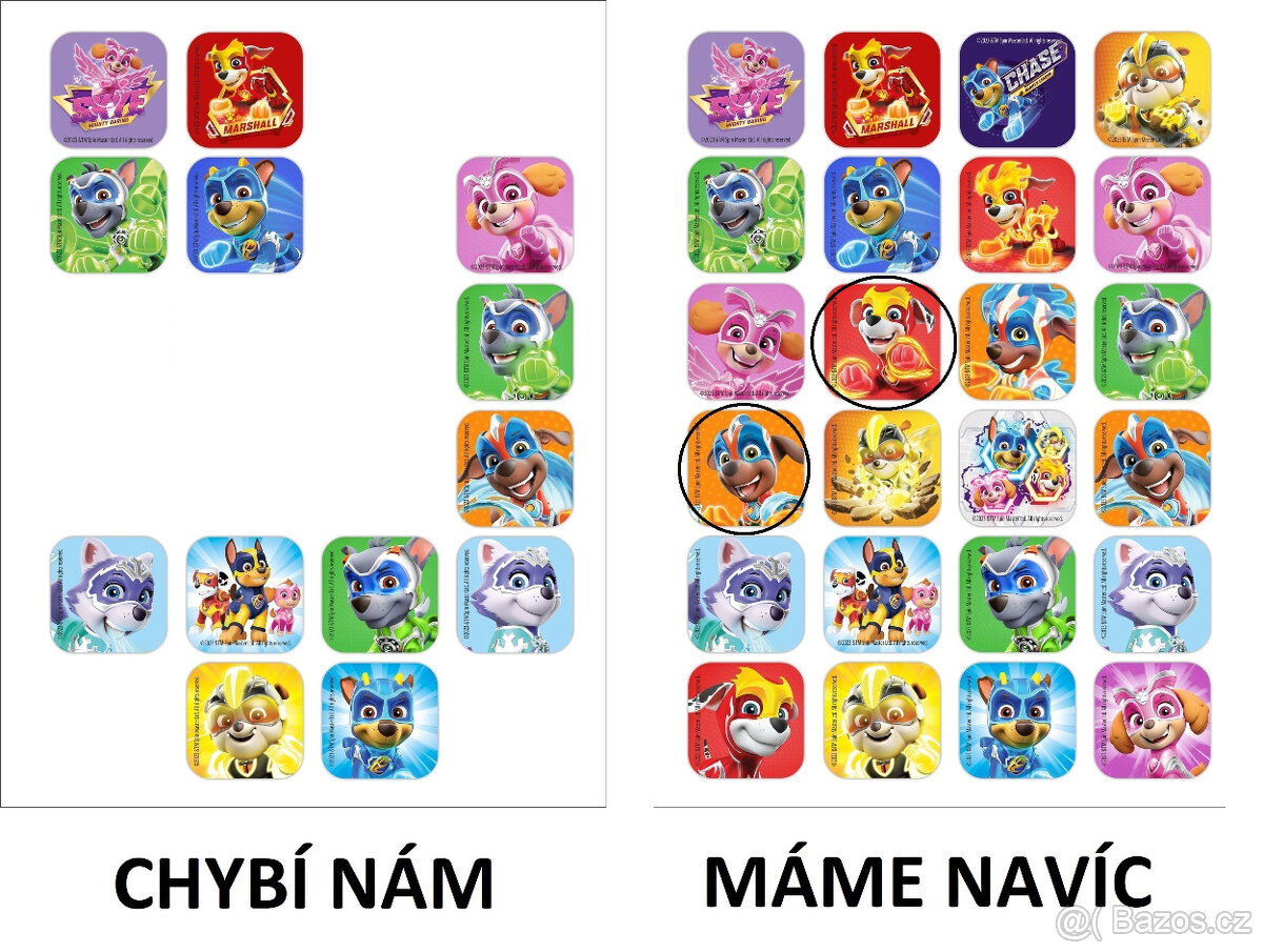 Samolepky Olmíci - 2