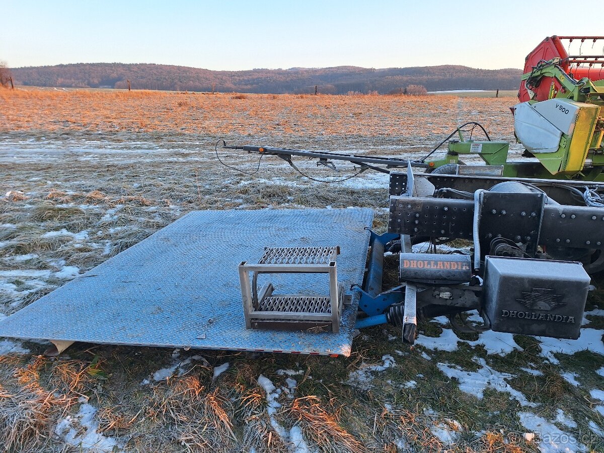 hydraulická plošina Dhollandia - 2