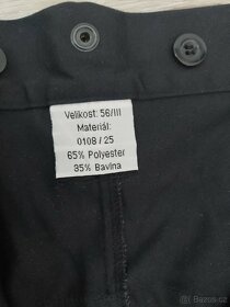 Prodám 4 ks. kapsáčové kalhoty PČR - 2