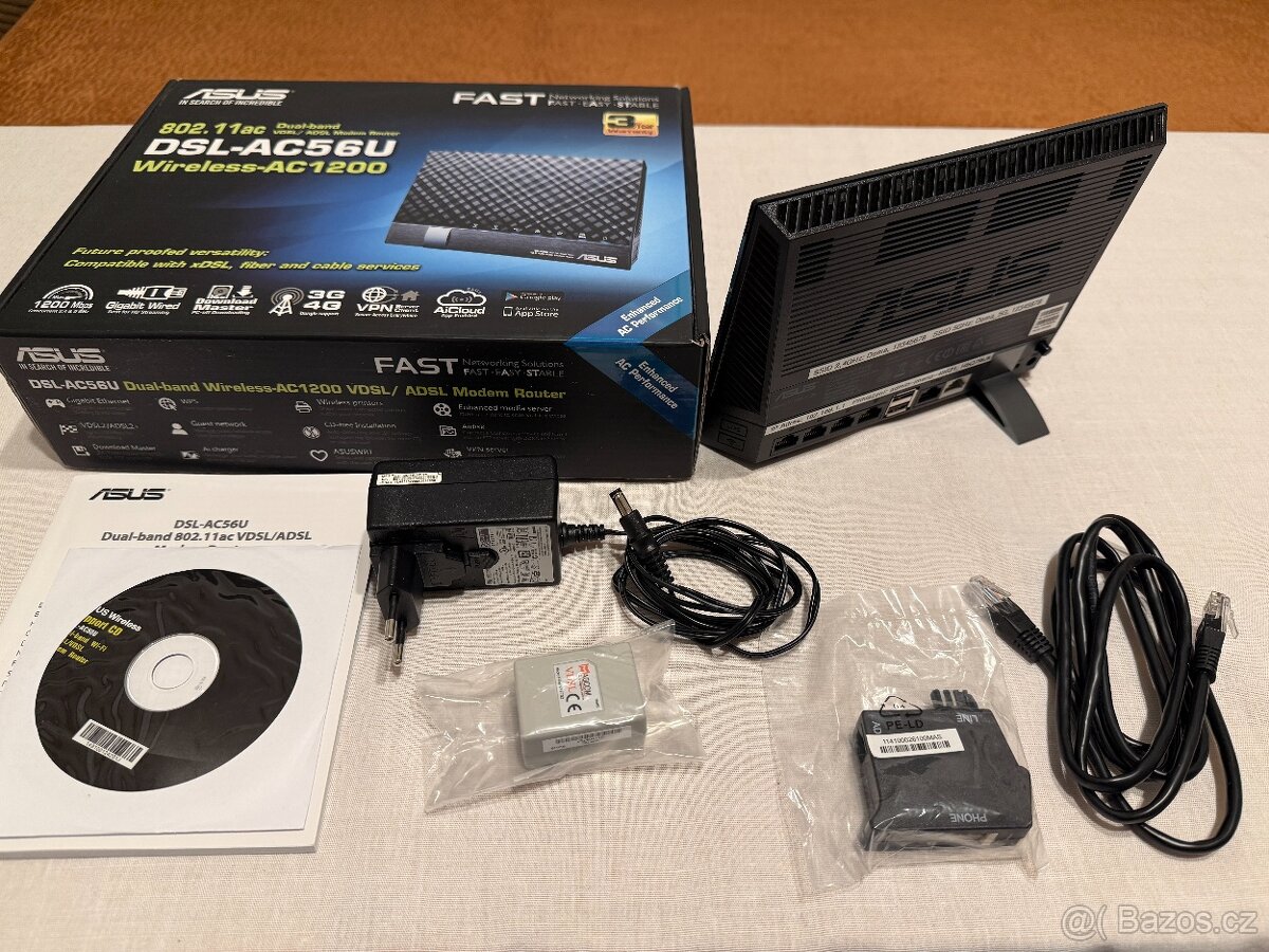 Asus ADSL/VDSL modem a router DSL-AC56U - 2