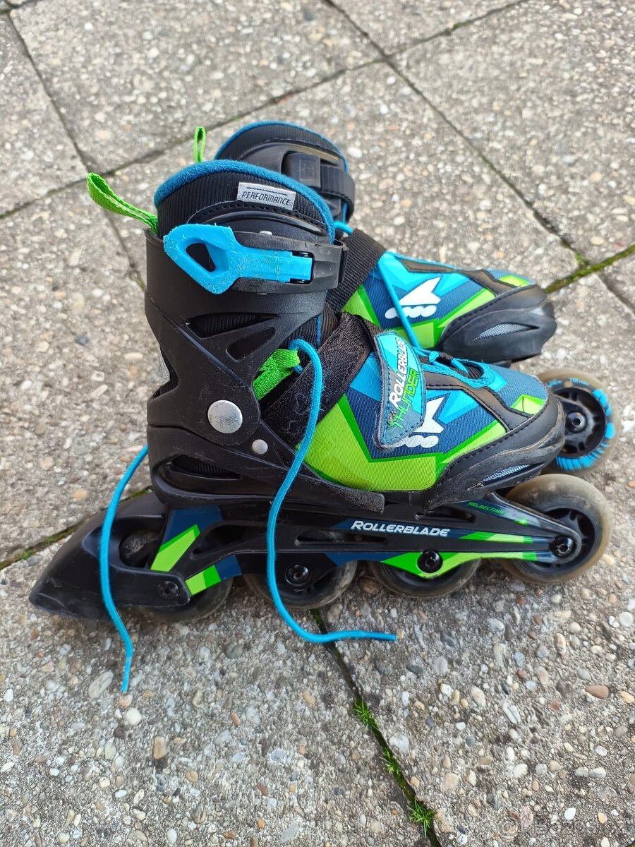 Prodám dětské in-line brusle Rollerblade - 2