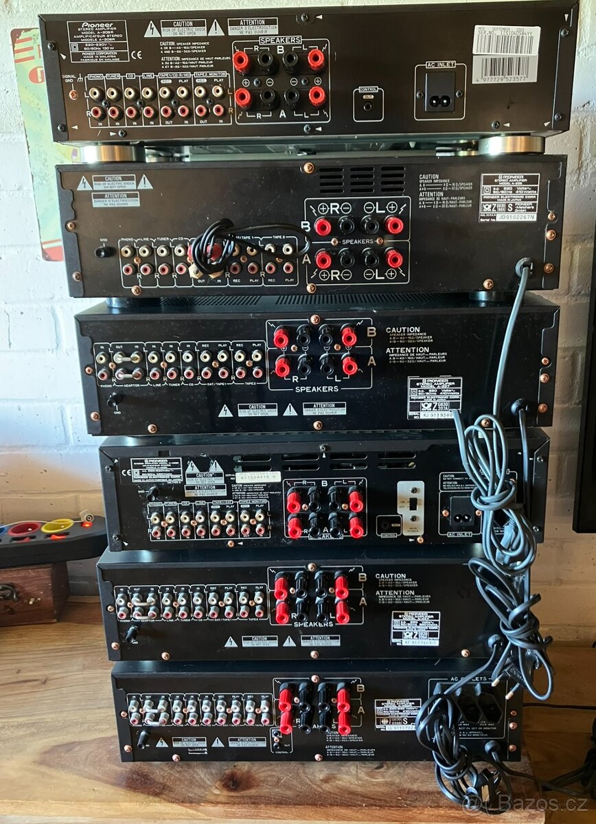 PIONEER KVALITNÍ ZESILOVAČE - 2