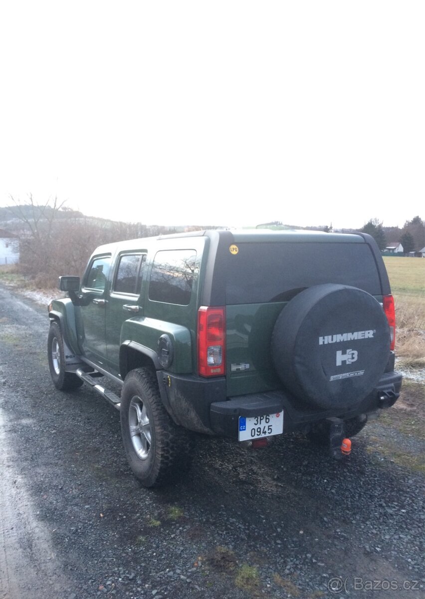 HUMMER H3 3,5 LPG , nová STK 06/2027,136520 km