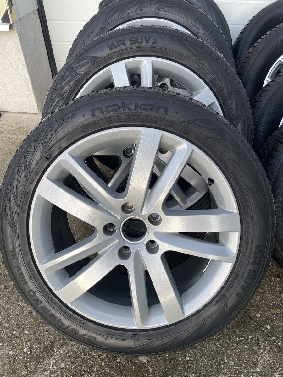 AUDI orig. ALU DISKY 5x130 9jxR20 ET60 4L0601025AJ SKODA BM - 2