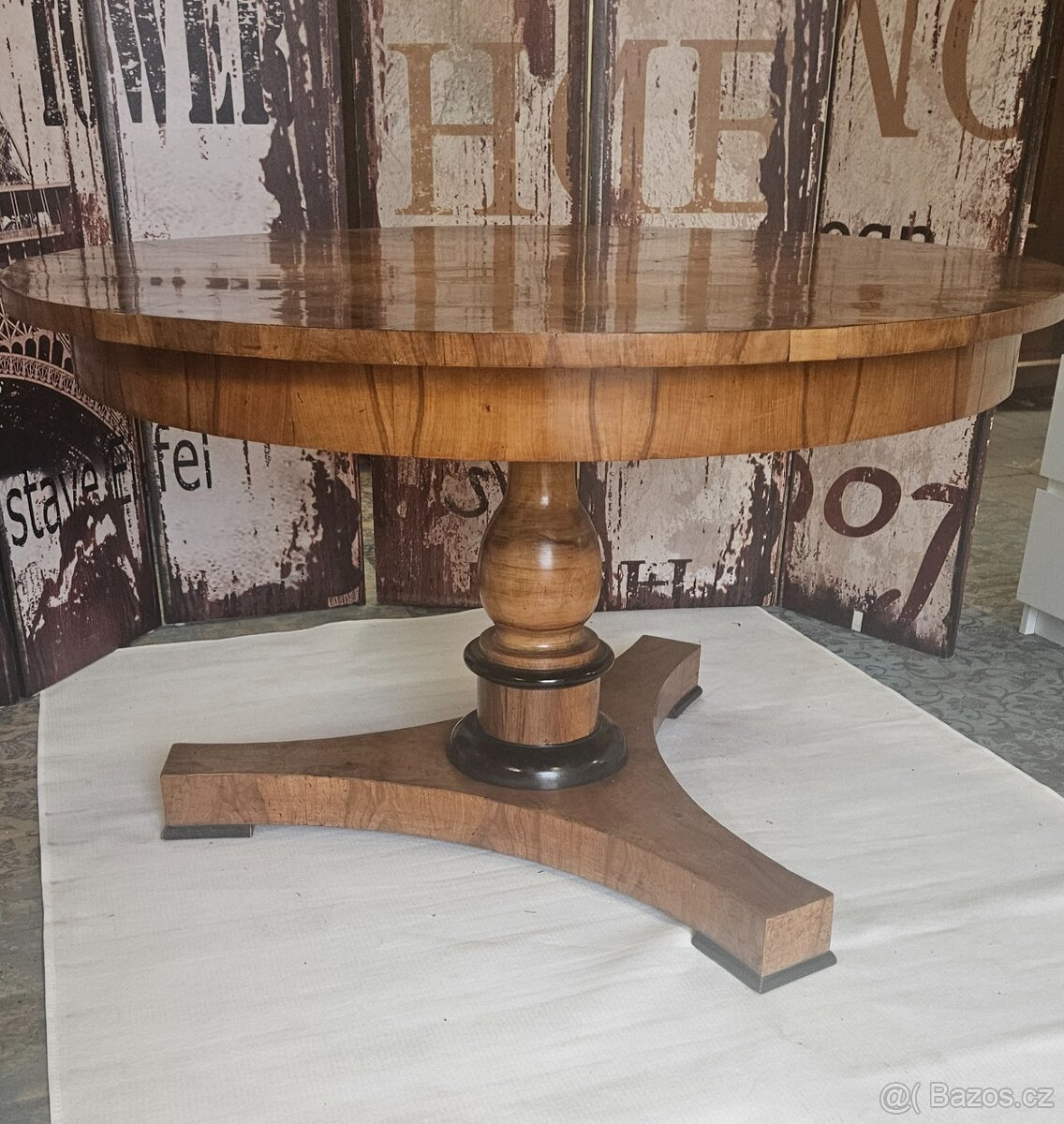 Stůl dýha Biedermeier - 2