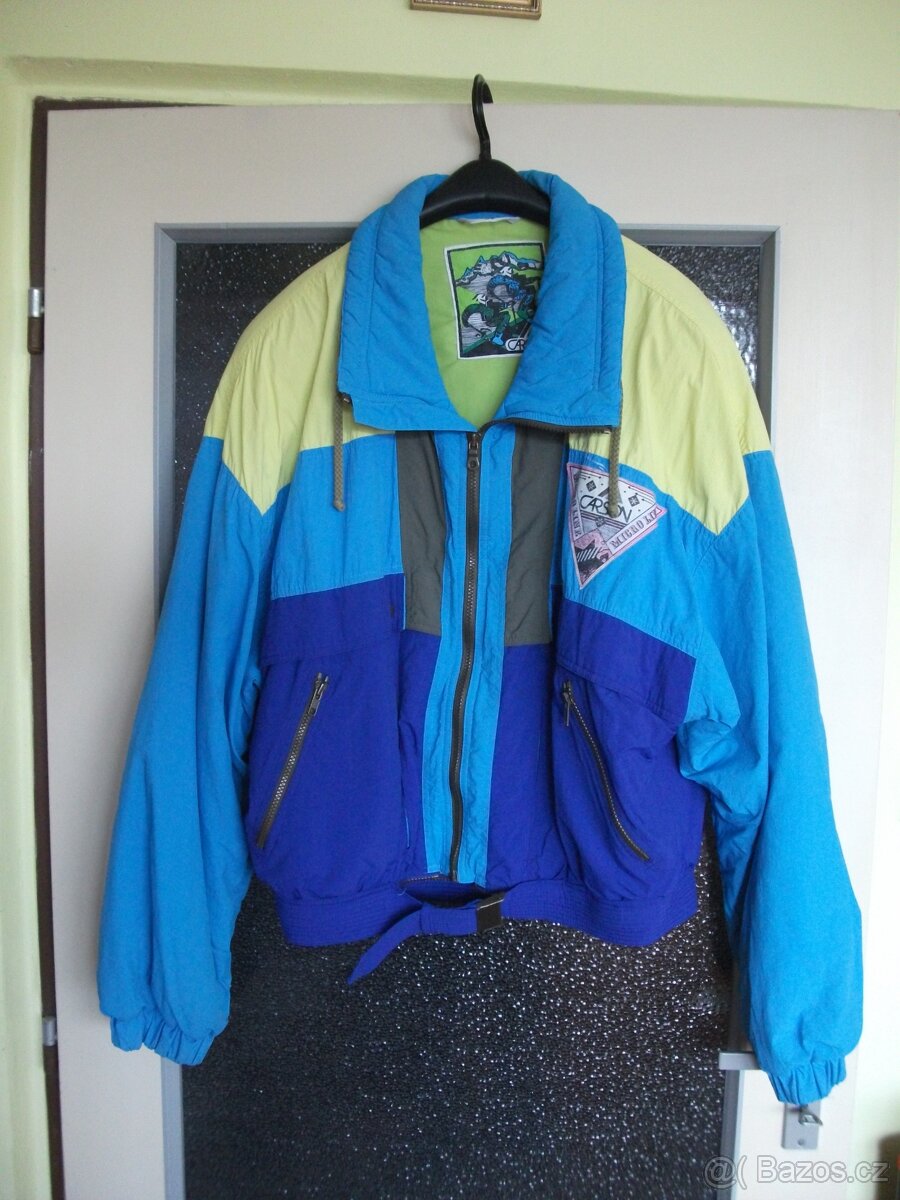 Pánské oteplené kalhoty + zimní bunda vel. L/XL - 2