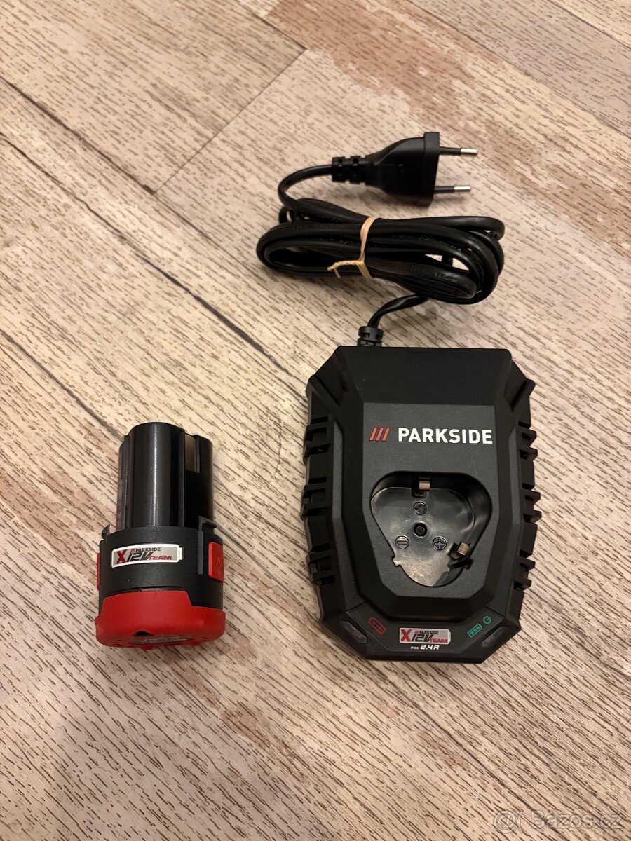 Baterie Parkside V12 Team 2Ah s nabíječkou - 2