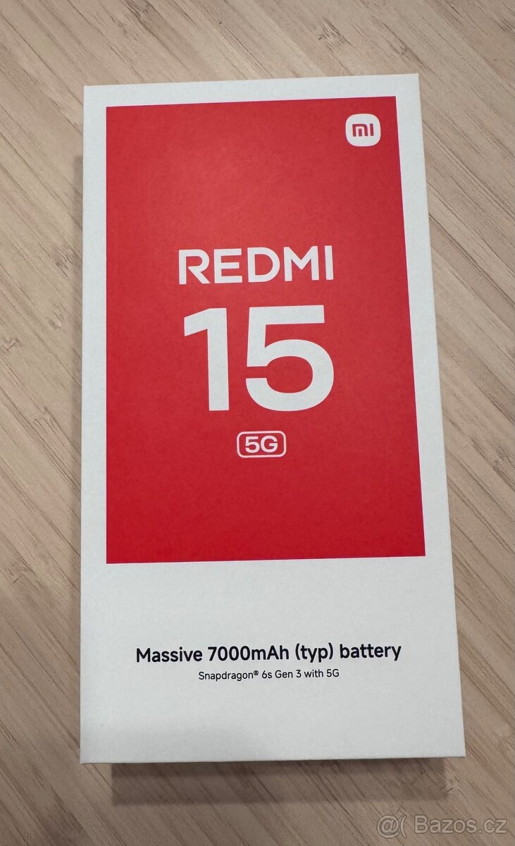 Xiaomi redmi 15 5G 4gb/128 gb - nový, nevybalený se zárukou - 2