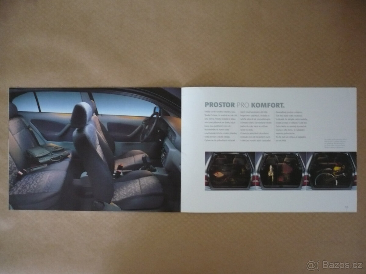 Prospekt Škoda Octavia 08/1996 - 2