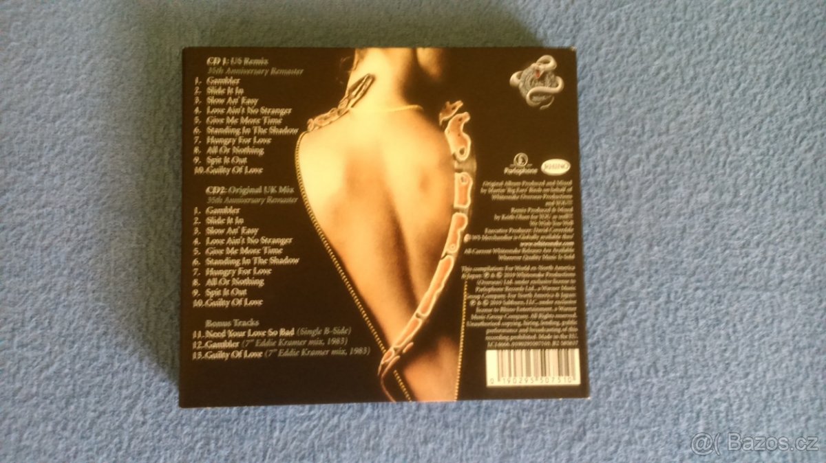 Prodám CD Whitesnake - 2