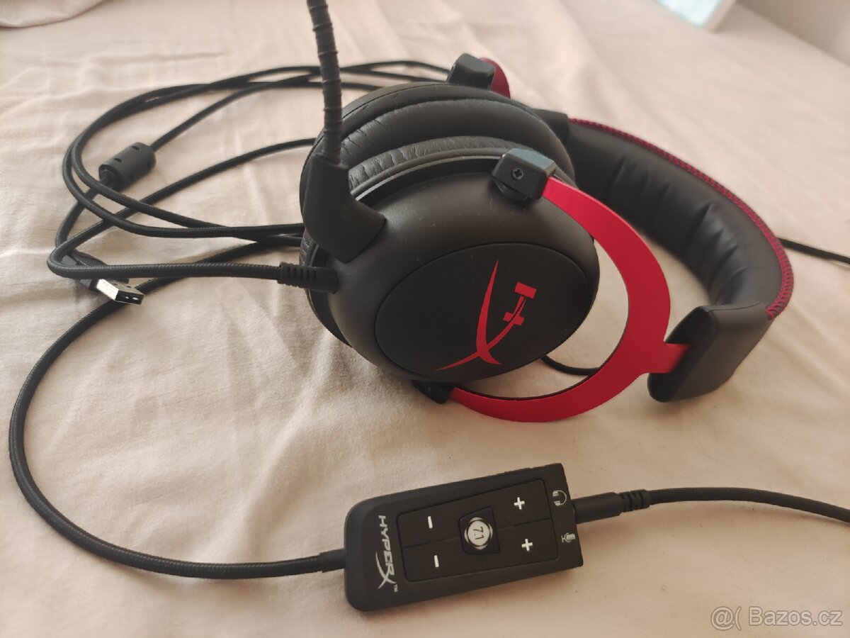 Zánovní herní sluchátka HyperX Cloud II V ZÁRUCE - 2