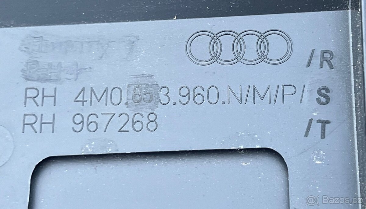 Audi Q7 4M lišta dveří 4M0853960 - 2