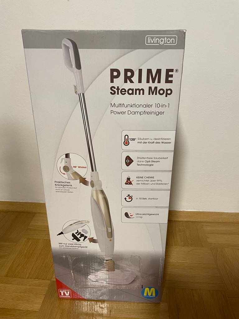 Parní mop - Livington Prime Steam Mop - 2