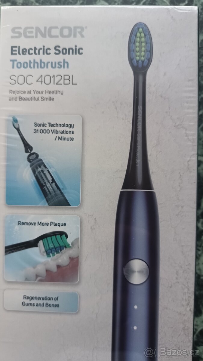 Sonický kartáček Sencor modrá - 2