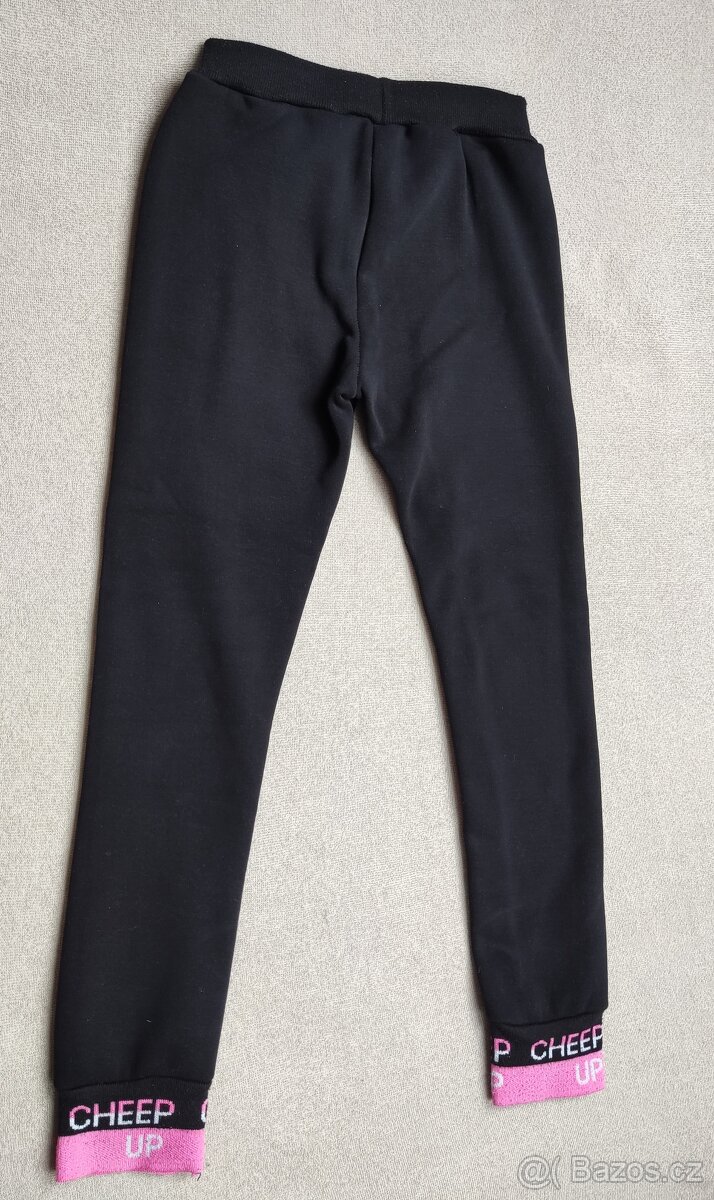 Dívčí zateplené tepláky nebo legíny Kugo, 152 - 2