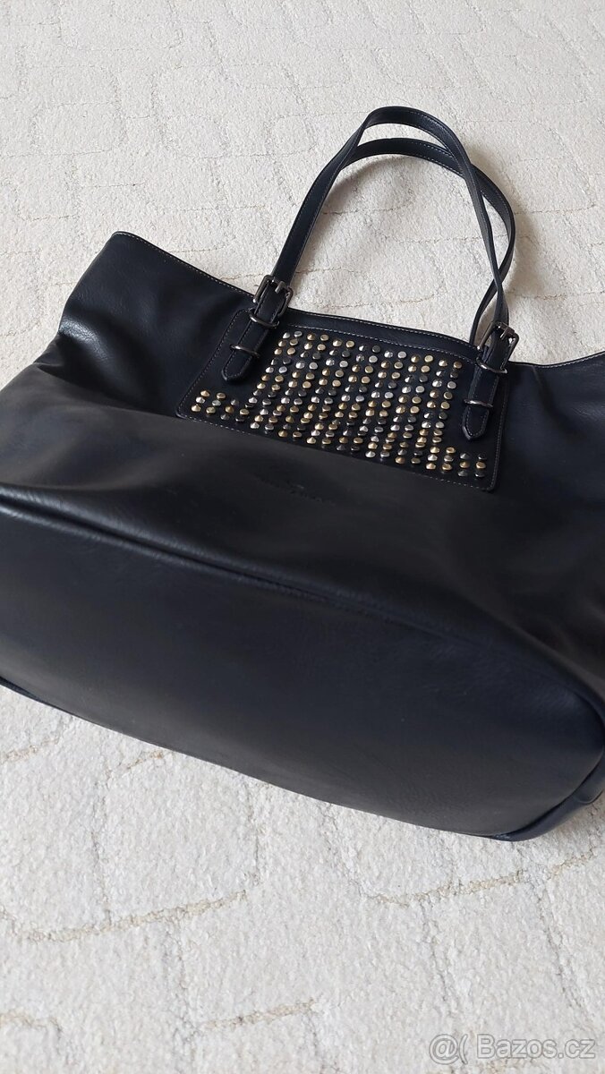 Černá větší kabelka Tom Tailor - sleva - 2