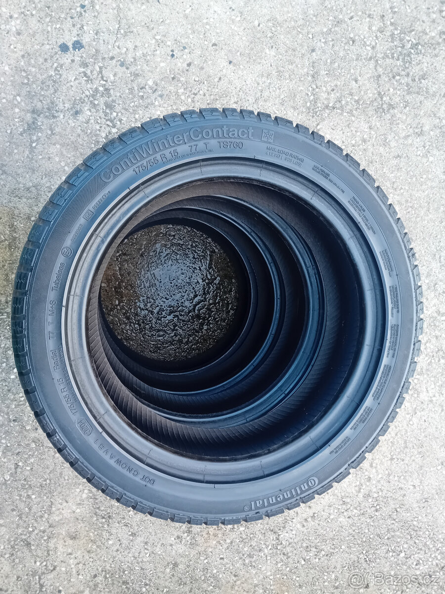 Zimní pneumatiky Continental 175/55 R15 - 2