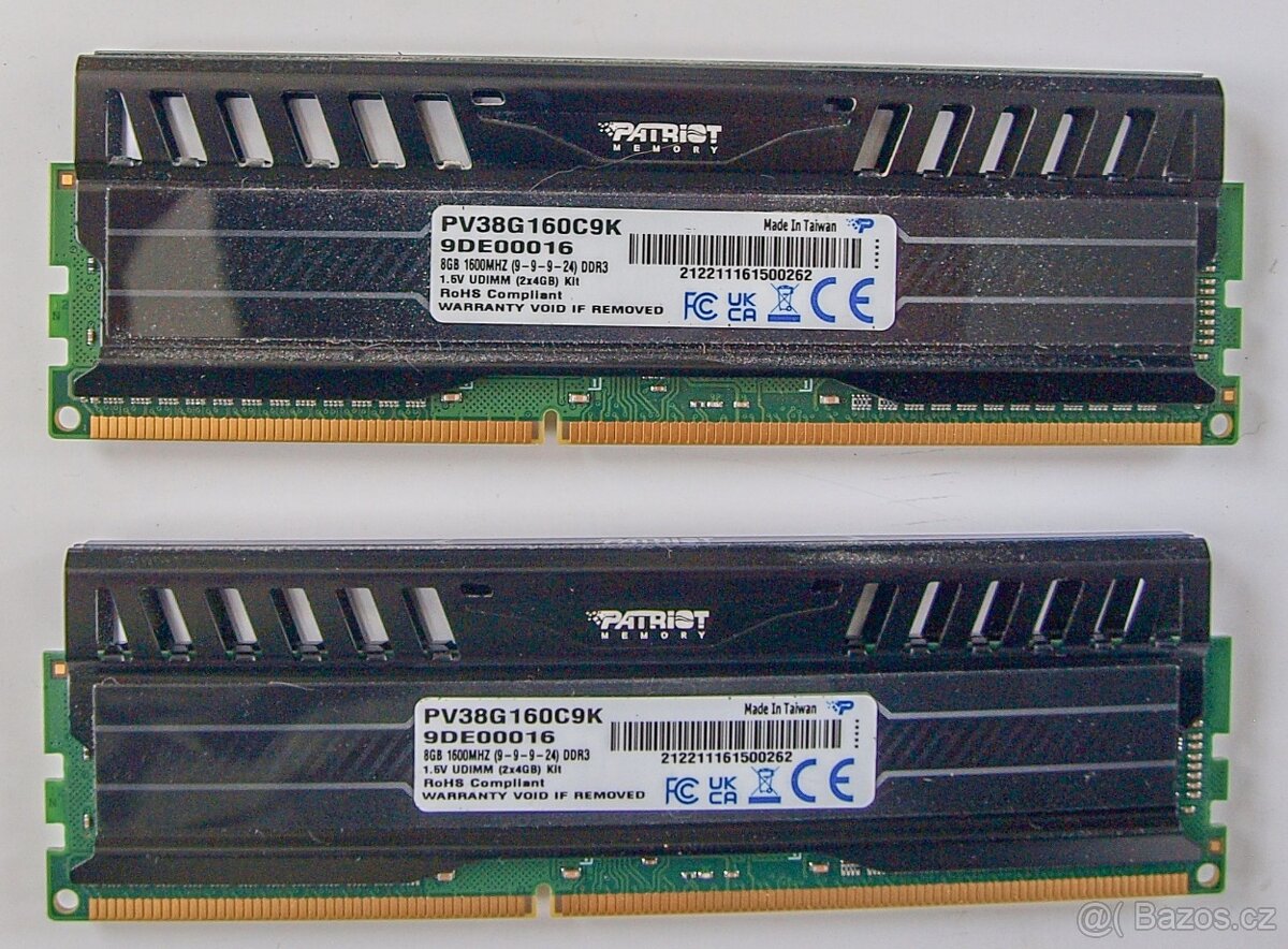 DDR3 Patriot 8GB (2x4GB) Viper X 3RD - 2