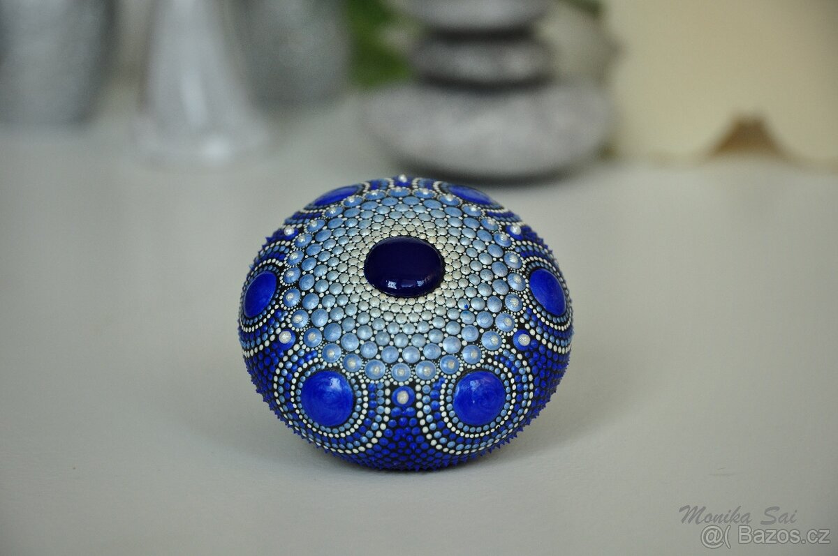 Mandala "Modrá laguna" DotArt - 2