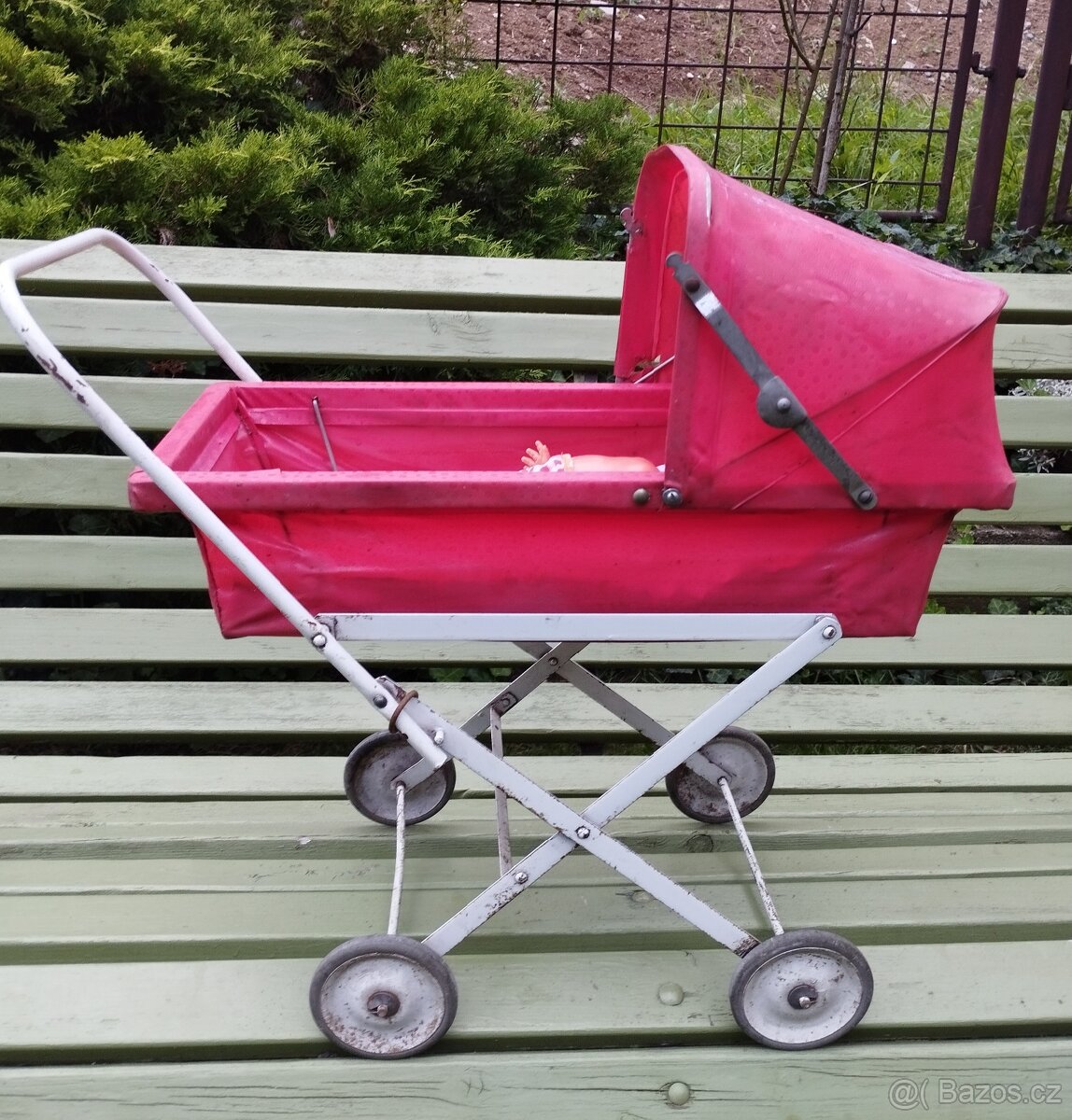Retro kočárek cca 80 let - 2