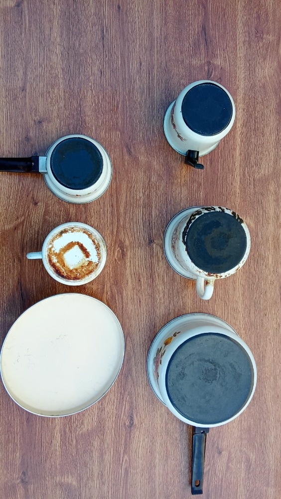 Retro smaltované nádobí 3 - 2