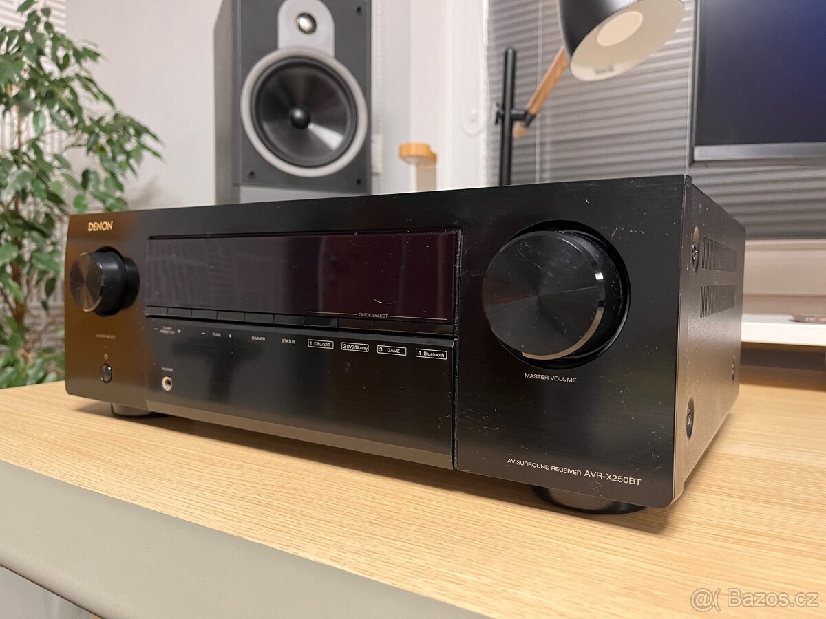 Denon AVR X250BT - 5.1 AV Receiver - 2
