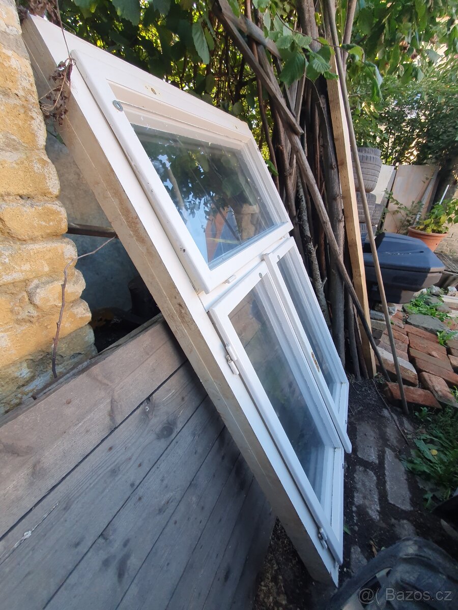 Dřevěná okna 165x100x8.5cm - 2