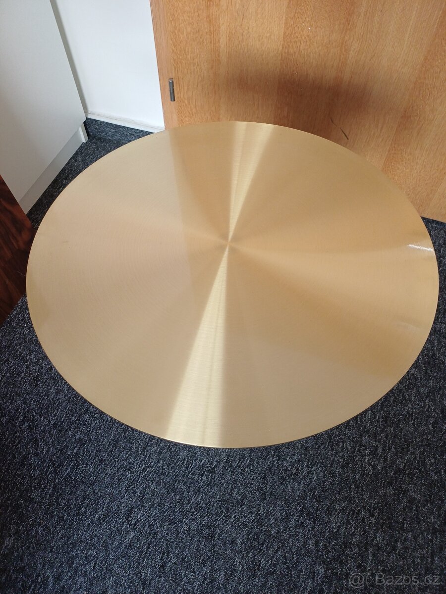 Designový kulatý stolek - Nový - 2