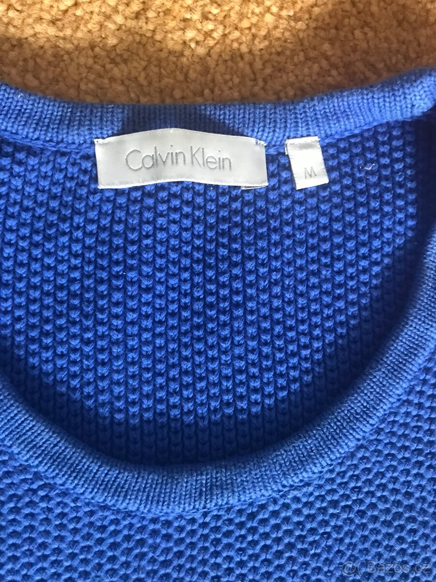 Pánský svetr- mikina Calvin Klein - velikost M - 2