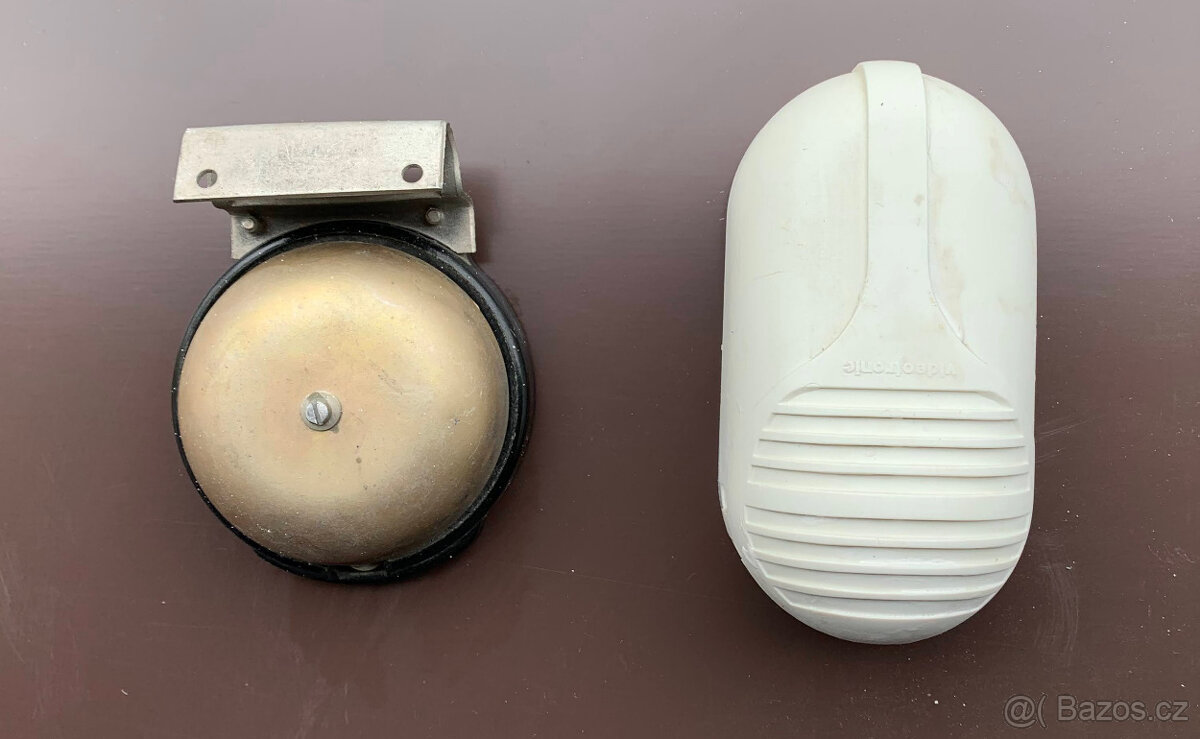 Použité zvonky, el. inst. materiál, návlačky - 2