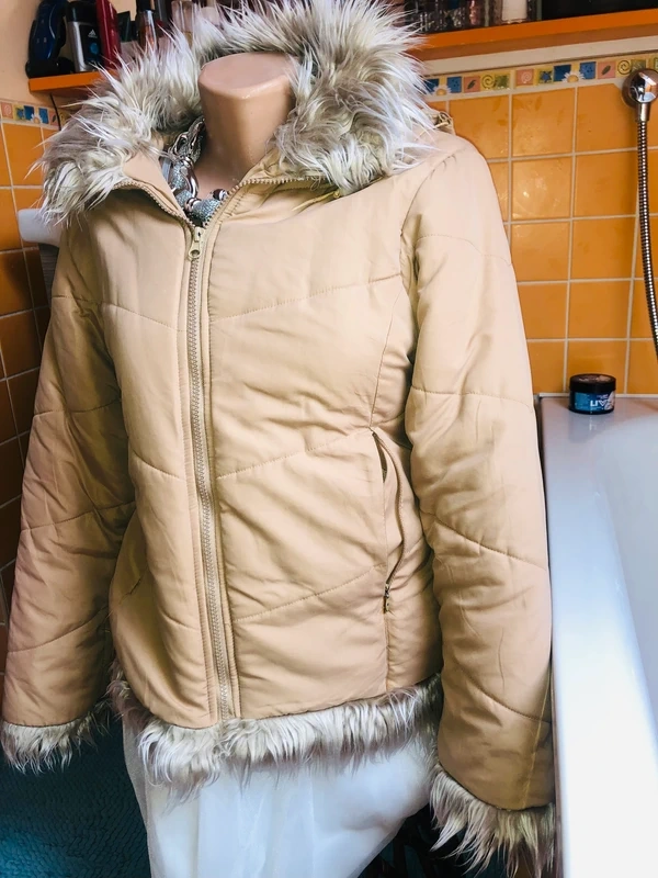 # bunda# zimni# s kapuci# kozisek# odnimatelnakapuce - 2