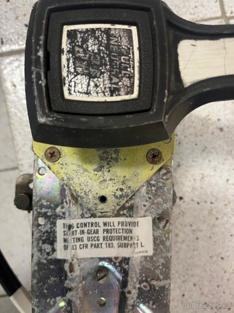 Dálkové ovládání lodního motoru bovdeny &komander - 2