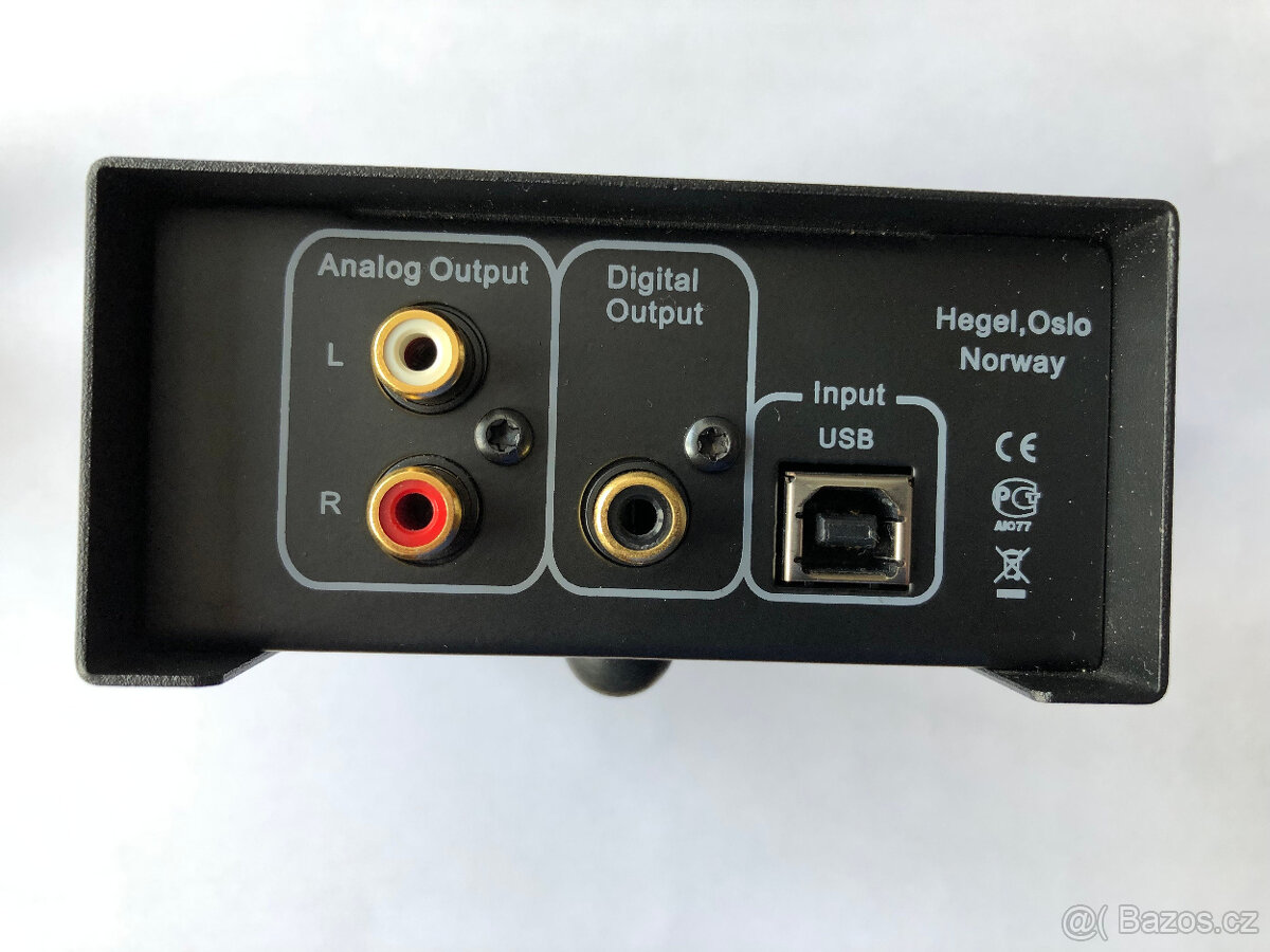 špičkový DAC USB převodník Hegel HD2 - 2