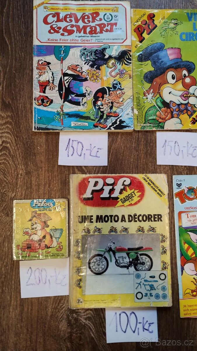 Pif časopisy atd. - 2